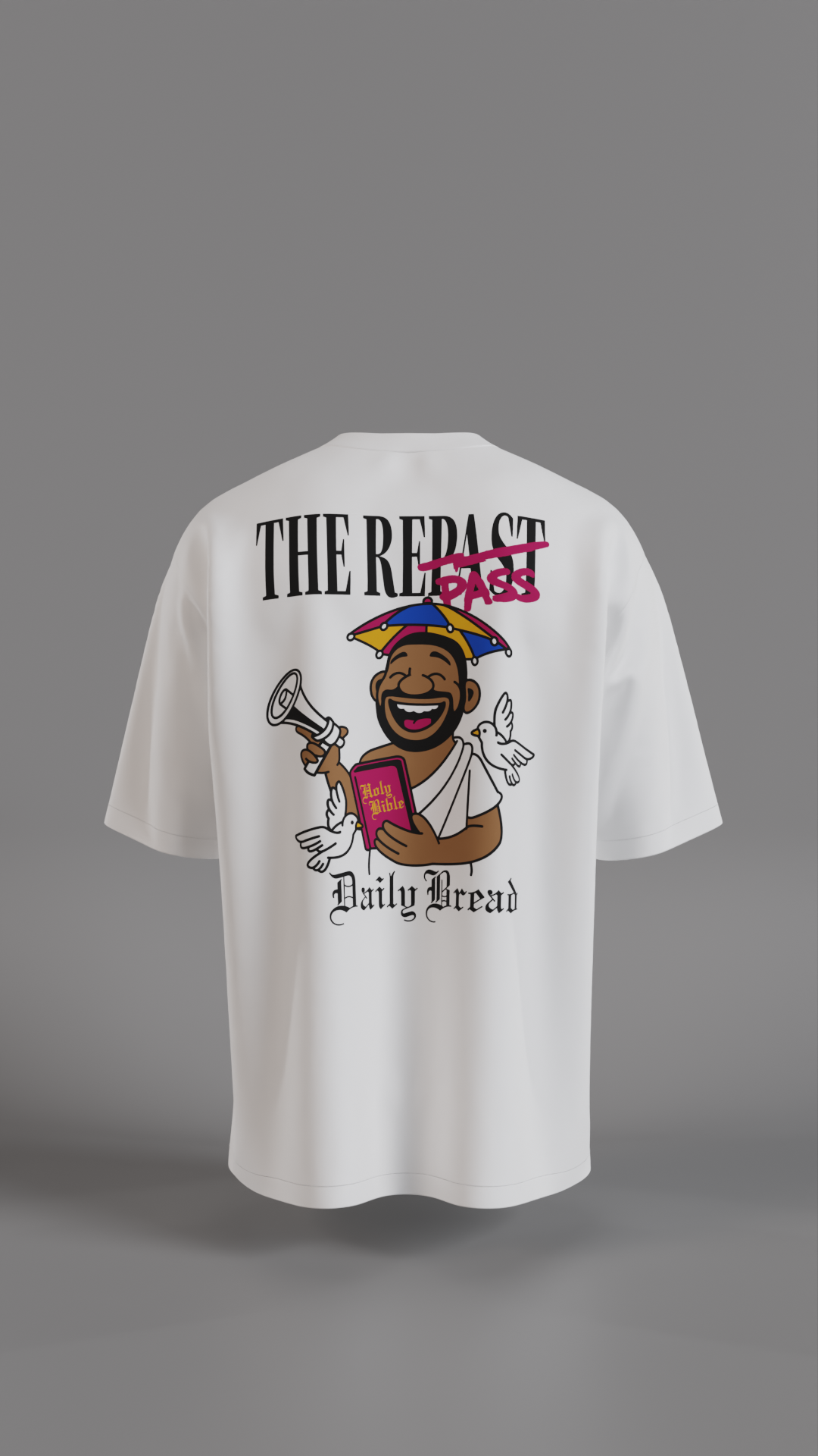 Daily Bread Tee – Tribute to New Orleans’ “Umbrella Man” Keith Sam